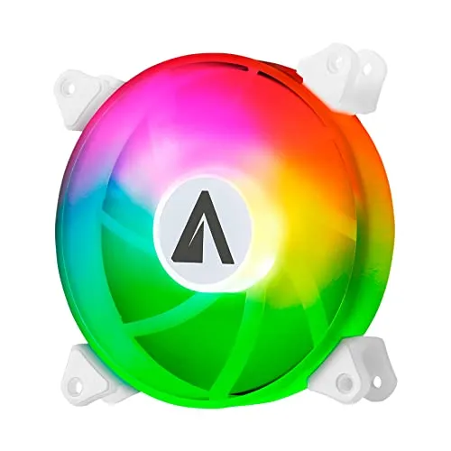 ABYSM ventoinha para PC 120mm branco ARCLIGHT ARGB