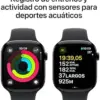 Apple Watch Series 10 GPS 46mm Alumínio Jet Black Ajuste Medium/Large