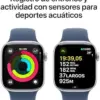 Apple Watch Series 10 GPS + Cellular 42mm Alumínio Silver 42mm