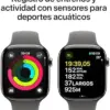 Apple Watch Series 10 GPS + Cellular Titanium Natural Cinza Médio/Large