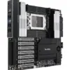 ASUS PRO WS WRX90E-SAGE SE AMD WRX90 90MB1FW0-M0EAY0 Preto 7 ranhuras, 8 slots de memória, DDR5-SDRAM, ECC