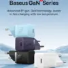 Baseus CCGN070603 30W Carregador Rápido USB-C Azul
