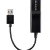 Belkin F4U047BT Adaptador Ethernet USB 2.0 RJ45 Preto