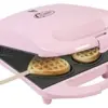 Bestron DSW271P 780W Capacidade 4 Waffles Rosa