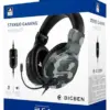 Big Ben PS4OFHEADSETV3 Auscultadores Binaural Compatível com PS5 Verde Camo