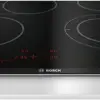 Bosch PKN675DP1D 8600W Placa de Fogão Vidro-Cerâmica Preto Com Controle Touch
