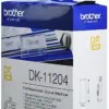 Brother DK-11204 Fita de Impressão Etiquetas Multiuso Preto e Branco