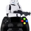 Cable Guys Stormtrooper Suporte de Carregamento USB para Smartphones e Controles Preto e Branco