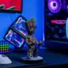 Cable Guys Toddler Groot Controlador Holder Compatível com Consoles PlayStation e Xbox Preto