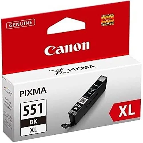 Canon CLI-551XL Tinta baseada em corante Rendimento alto Preto