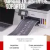 Canon Maxify GX6050 Impressora multifuncional a cores compacta Wi-Fi