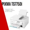 Canon Pixma TS7750i Impressora multifuncional jato de tinta A4 a cores branca