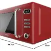 Cecotec Proclean 5110 Retro 700W Grill Vermelho