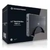 Conceptronic CHD3DUSB3 Caixa de disco rígido 3.5″ Preto
