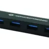 Conceptronic CTC4USB3 HUB USB 3.2 Gen 1 4 portas