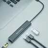 Conceptronic Donn07b Hub USB-C GIGABIT Ethernet 3 portas