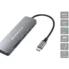 Conceptronic DONN11G Adaptador USB-C 4K Ultra HD Cinzento