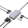 Conceptronic DONN21G Docking Station USB-C 7 em 1 Cinzento