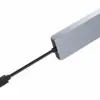 Conceptronic DONN22G Docking Station USB-C USB4 Compatibilidade 6 em 1 Cinzento