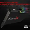 Creative Sound BlasterX AE-5 Plus Placa de Som Dolby Digital DTS 7.1 RGB