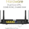 Cudy X6 Router WiFi 6 Dual-band 1800 Mbps 2.4GHz-5GHz