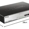 D-Link DGS-1008MP Switch Gigabit Ethernet 8 Portas PoE Preto