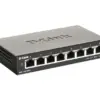 D-Link DGS-1100-08V2 Switch Gigabit 8 Portas Preto