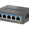 D-Link DMS-105 Switch de Rede 2.5G 5 Portas Preto