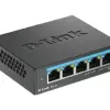 D-Link DMS-105 Switch de Rede 2.5G 5 Portas Preto