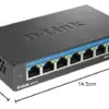 D-Link DMS-108 Switch de Rede 2.5G 8 Portas Preto