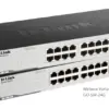 D-Link GO-SW-16G Switch Gigabit Ethernet 16 Portas Preto