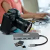 D-Link Hub 6-in-1 USB-C com HDMI 4K, 3 portas