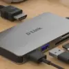 D-Link Hub USB-C 3.0 com HDMI, Leitor de Cartões e Carregamento 100W