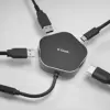 D-Link Hub USB-C com 2 portas USB 3.0, HDMI 4K e Carregamento 60W