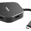 D-Link Hub USB-C com 2 portas USB 3.0, HDMI 4K e Carregamento 60W