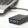 Digitus Adaptador USB 3.0 VGA 4,5cm Macho/Fêmea