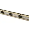 Digitus DN-91624U Patch Panel UTP RJ45 24 Portas Cat6 Preto