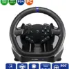 EcoPlay Volante + Pedais Compatível com Xbox, PS4, PC Dispositivo de Corrida