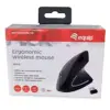 Equip Ergonomico Vertical 1600 DPI Wireless Preto