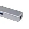 Equip Hub USB-C a USB 3.0 Ethernet 4 portas