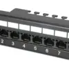 Equip Patchpanel 24x RJ45 Cat6 1U UTP Preto