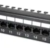 Equip Patchpanel 24x RJ45 Cat6 1U UTP Preto