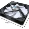 Fractal Design ventoinha para PC 14cm preto FD-FAN-SSR3-140-WT