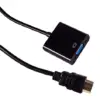 Gembird Cabo Adaptador HDMI para VGA 0,15m Macho/Fêmea