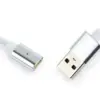 Gembird CC-USB2-AMLM31-1M Cabo Magnético Lightning/Type-C/Micro-USB 1m Branco