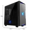 Gigabyte Aorus C300 Glass RGB Caixa de PC Preto com Painel de Vidro Temperado