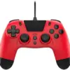 Gioteck VX4 Premium Comando com Fios PS4 e PC Vermelho