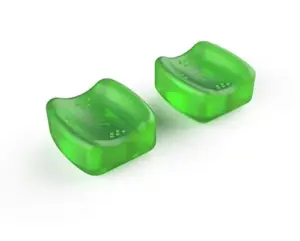 Gioteck Sniper Thumb Grips Xbox Series X Proteção Alavancas Silicone Preto, Verde