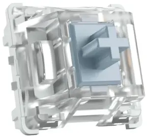 Glorious Kailh Silver Linear Teclas Prata