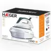 Haeger SS-24S.005A 2400W Branco Ferro a vapor com caldeira